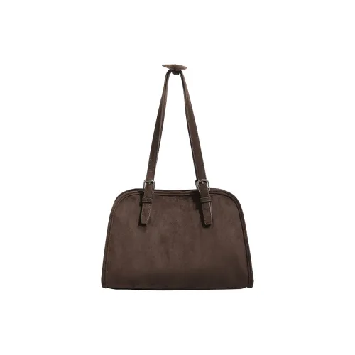 TTaG．baG Сумка через плечо из микрофибры синтетическая кожа женская кофейного цвета