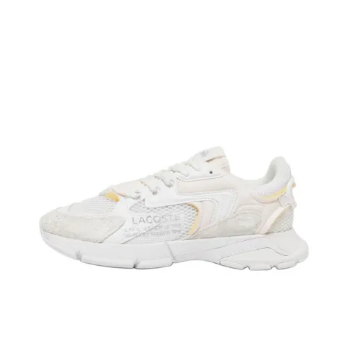 LACOSTE L003 Neo Противоскользящий Устойчивый к истиранию Низкий Топ Повседневная обувь Мужская Белая