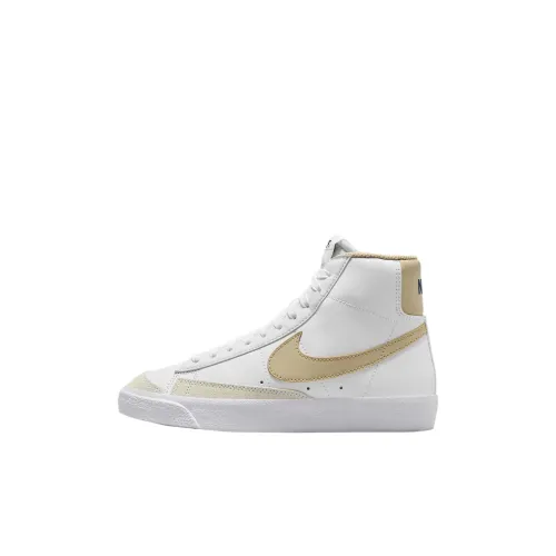 Nike Blazer Mid High Топ Скейтборд Кроссовки Белый Пустынный Хаки Детский