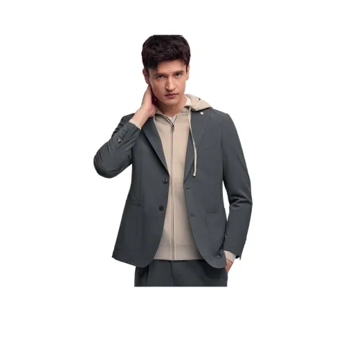 JODOLL Бизнес-костюм мужской каменно-серый