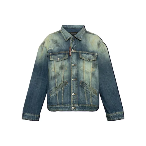 DSQUARED 2 Denim Jacket Men's Blue