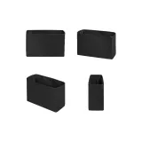 Чёрная сумка с вкладышем