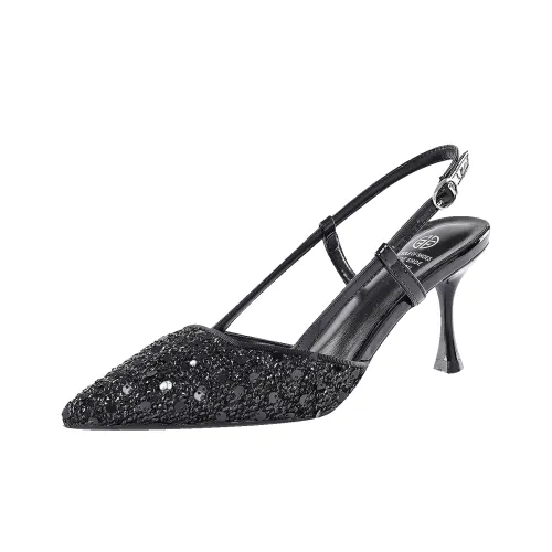 GUDIANFENGDU Узкий каблук Высокие каблуки 7 см Женские