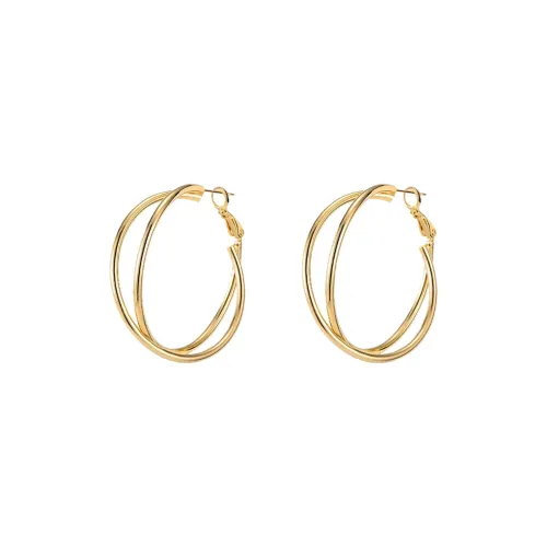 ONEKISS Серьги из меди с золотым покрытием женские