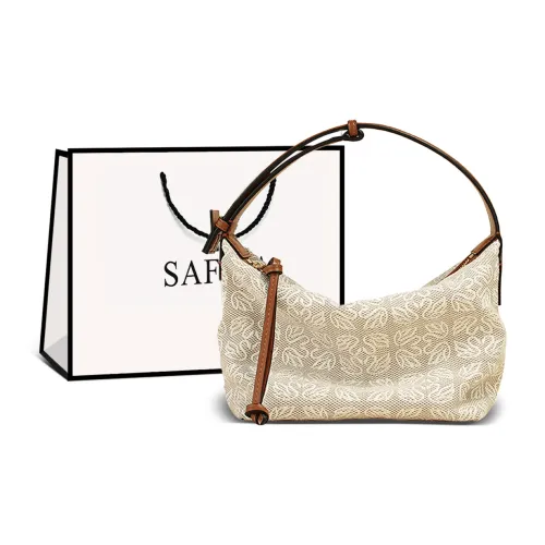 safiya Ткань Синтетическая кожа Сумка через плечо Женская Белая