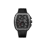 Черный циферблат, черный ремешок (версия браслета)