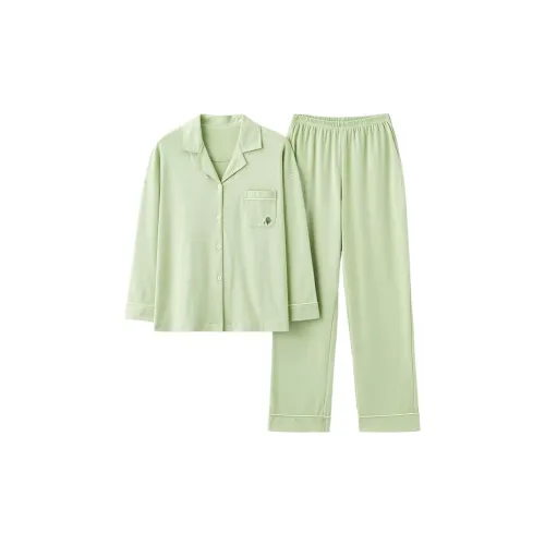 GRACEWELL Пижамный комплект женский зеленый