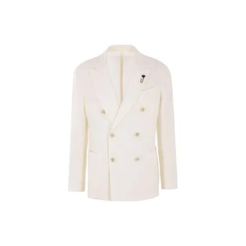 LARDINI Бизнес-костюм пальто мужской цвет сливовый