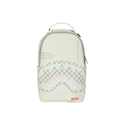 SPRAYGROUND Рюкзак из ПВХ (поливинилхлорида) большой унисекс натуральный белый