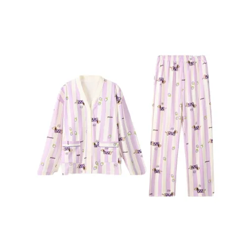 ZAO FU NIAO Пижамный комплект женский сиреневый