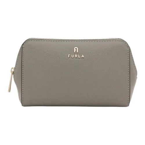 Furla Кожа Клатч Женский Хаки Зеленый