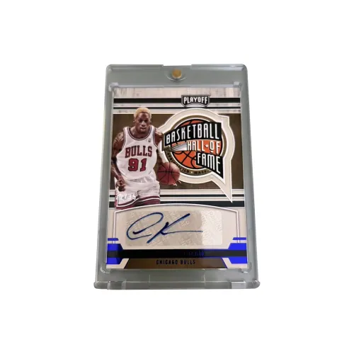 PANINI 2021 22 RODMAN Хронология Подпись 35 томов Спортивные карты Быки 1 шт