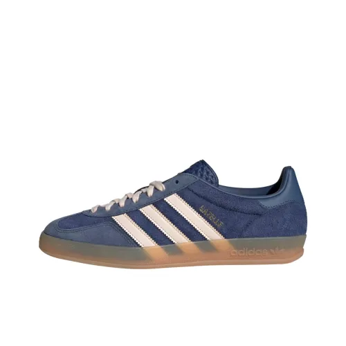 Adidas Originals Gazelle Abrasion Resistant Низкие Кроссовки для скейтбординга Унисекс Темно-синий
