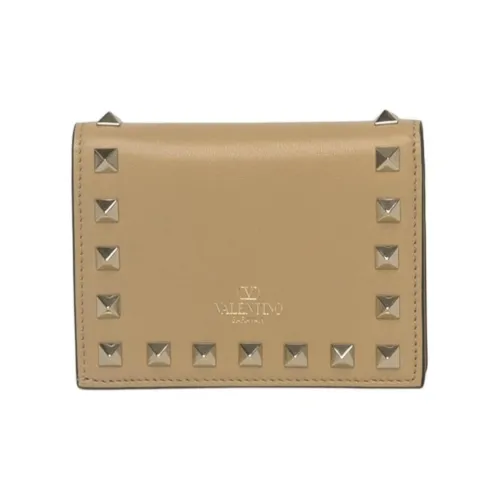 Valentino Телячья кожа Кошелек Женские Хаки