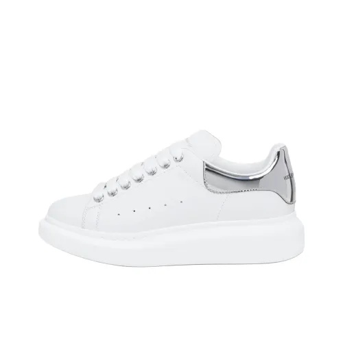 Alexander McQueen Oversized Sneaker Low Топ Кроссовки для скейтбординга Женские Белые
