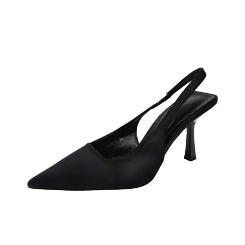 CZRSK Узкий каблук Высокие каблуки 6 см Женские Черный