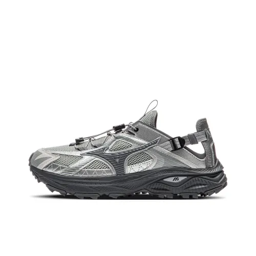 Mizuno Racer Trail Обувь для горных походов Угольно-серый/Серебряный/Темно-серый Унисекс