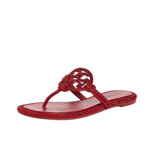 TORY BURCH Miller Шлепанцы Женские Red
