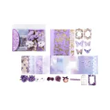 Фиолетовая пряжа Starlight