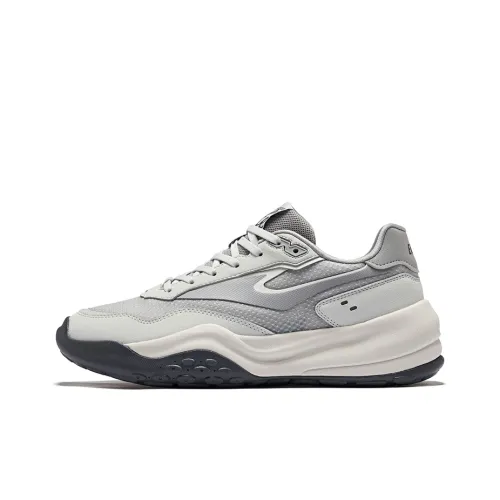 Erke Амортизация Износостойкий Низкий Топ Casual Мужской Серый