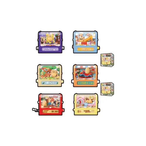 TOP TOY Little Bear Bug IS A Baby Collection Конструкторы Сборка Милый Toy Слепые коробки