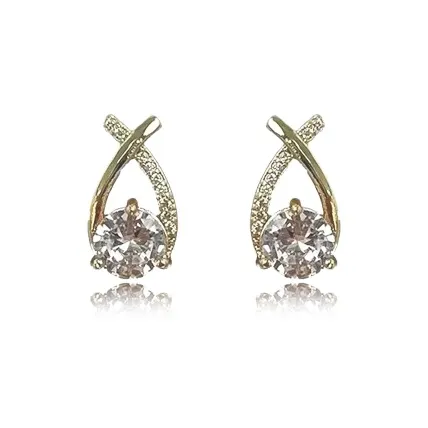 LuluCanaan Alloy Stud Earrings Women's