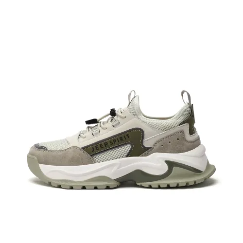 JEEP SPIRIT Низкие кеды с толстой подошвой Премиум Feel Дракон Цвет колодца Зеленый Мужской