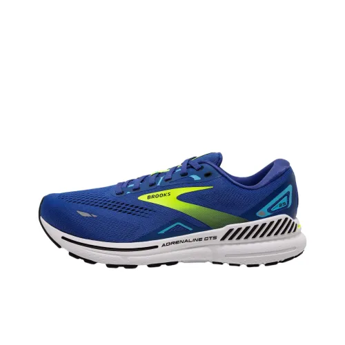Brooks Adrenaline GTS Амортизация Дышащий Поддерживающий Низкий Топ Марафон Беговые кроссовки Мужской Синий