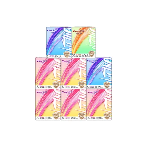 V GIRL V3 Маленький FLOATING Ядерный Гигиенические прокладки Свет Wa Дышащий 82 Штуки Полный Коробка OF Дня Wa Ночи Линзы