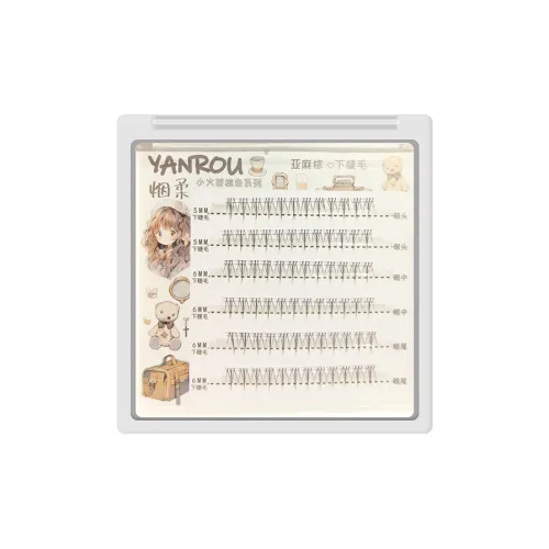 YANROU Коричнево-кофейный Little Пламя Одиночный Cluster