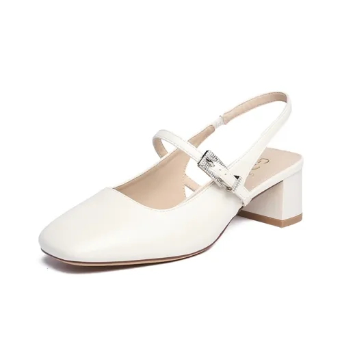 JOSINY Высокий грубый каблук Женские туфли на каблуке