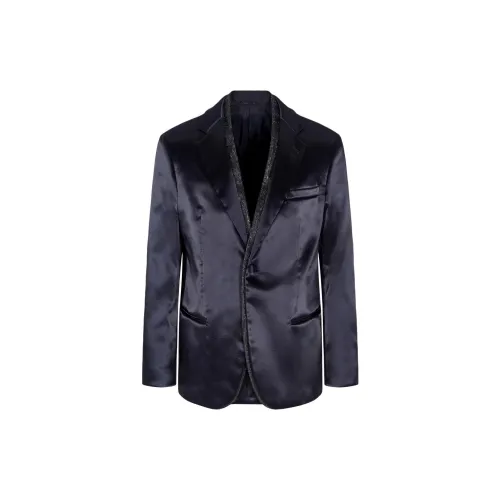 AMANI Бизнес-костюм пальто мужской синий