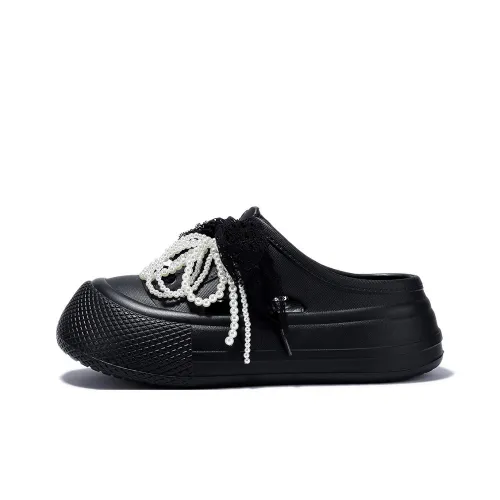 SELAIYA Домашние тапочки Женские Черные