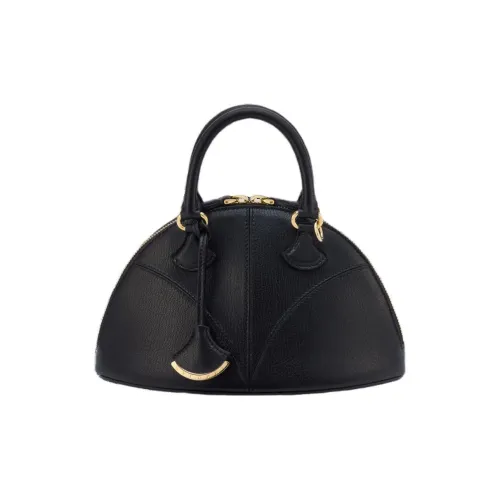 BVLGARI Divas'Dream Козья кожа Сумка Маленькая Женская Черная