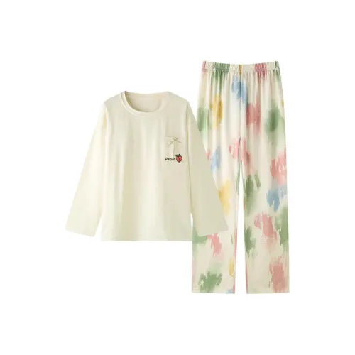 ZAO FU NIAO Пижамный комплект Женские Rainscape Mystery