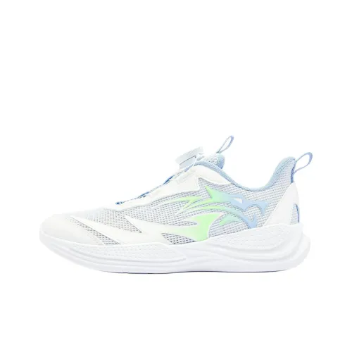 QIAODAN Детская беговая обувь Low Top Dream Blue/Jordan White Unisex