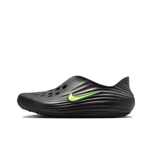 Nike ReactX Rejuven8 Сабо Черный/Холодный Серый/Неон Желтый Мужской