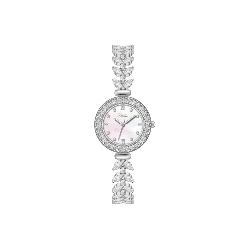 SCOTTIE Кварцевый механизм сплав ремешок унисекс цвет жемчужная раковина циферблат часов