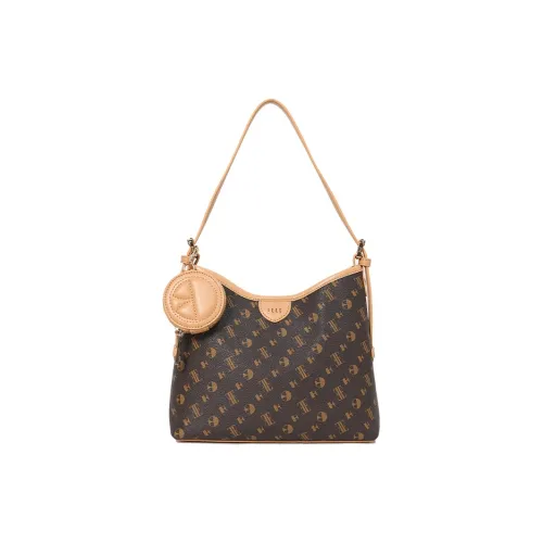 ELLE PVC Сумка на плечо Стандартная Женская Кофейного цвета