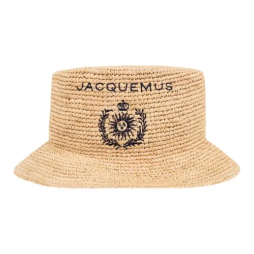 Jacquemus Рафия Панамы Унисекс Бежевый