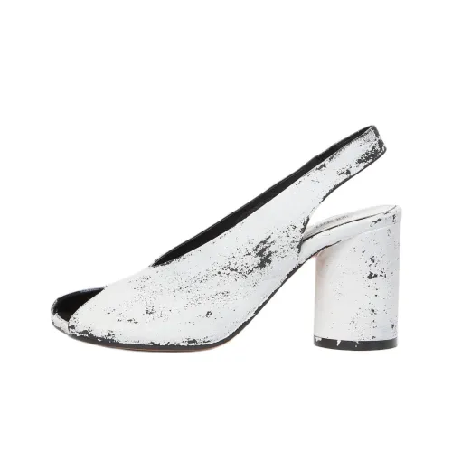 MM6 MAISON MARGIELA Anatomic Грубый каблук Высокие каблуки Женские