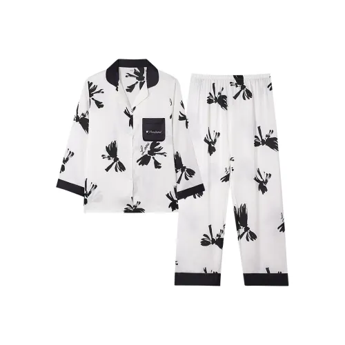 ROUKEER Женские пижамные комплекты