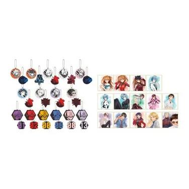 Бандай Рей Аянами Аска Лэнгли Сорью Кавору Нагиса Мари Макинами Мисато Катсураги Синдзи Икари