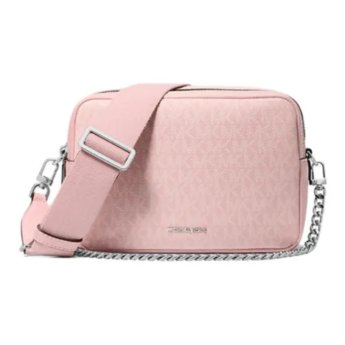 MICHAEL KORS Холст Camera Сумка Плечевая Сумка Средний Женский Розовый