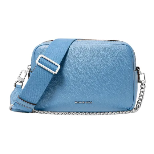 MICHAEL KORS Bryant Кожа Camera Сумка Сумка через плечо Средняя Женская Синяя