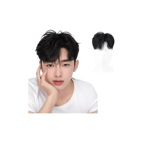 YUNQING Короткая перука для мужчин с микро-покрытием Strand