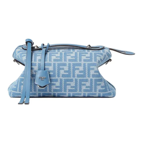 FENDI By The Way Series Хлопок Сумка Средний Женский Синий