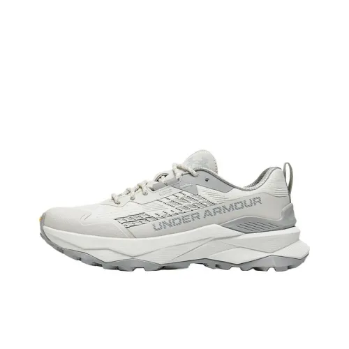 Under Armour Outdoor Low Top Trekking Shoes Unisex Ecru Gray Under Armour Outdoor Низкий Топ Походная Обувь Унисекс Экрю Серый