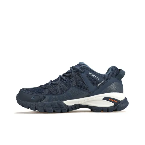 HUMTTO Амортизаторы Shock Slip-resistant Abrasion-resistant Низкий Топ Уличная обувь Женская Темно-серый Светло-синий