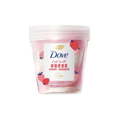 DOVE Мини Молоко Консервы Фрукты Молоко Два Тон Скрабы 250г Увлажняющий Отшелушивающий и Гидратирующий